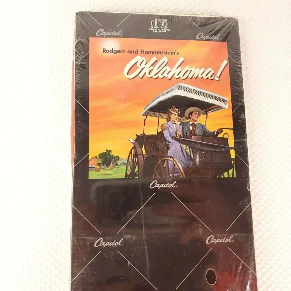 Vintage Oklahoma CD Original Broadway Musical Long Box Sealed Import